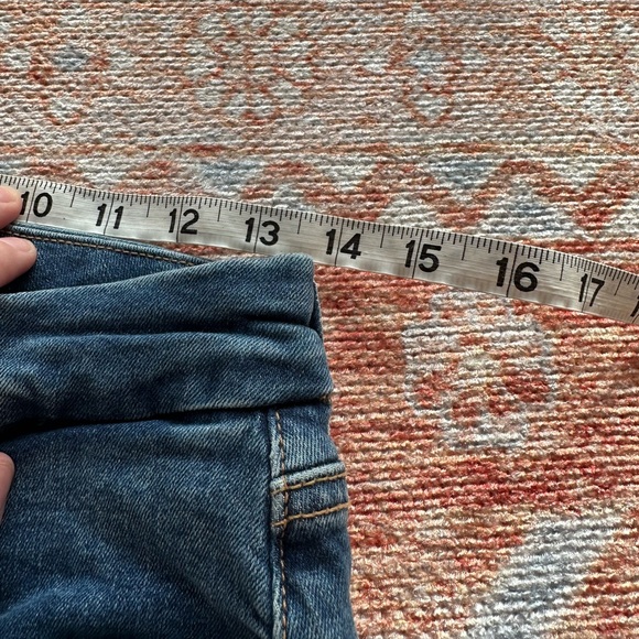 Good American Soft Tech Good Standard Kick Flare Jeans GLF873TE blue 004 4/27 - Picture 5 of 10